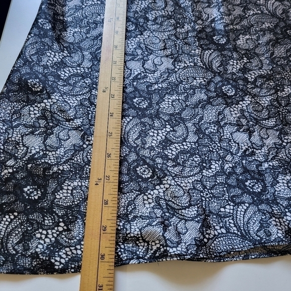 Lacey floral Print Babydoll Chemise/Lingerie in size Large George - Picture 6 of 9